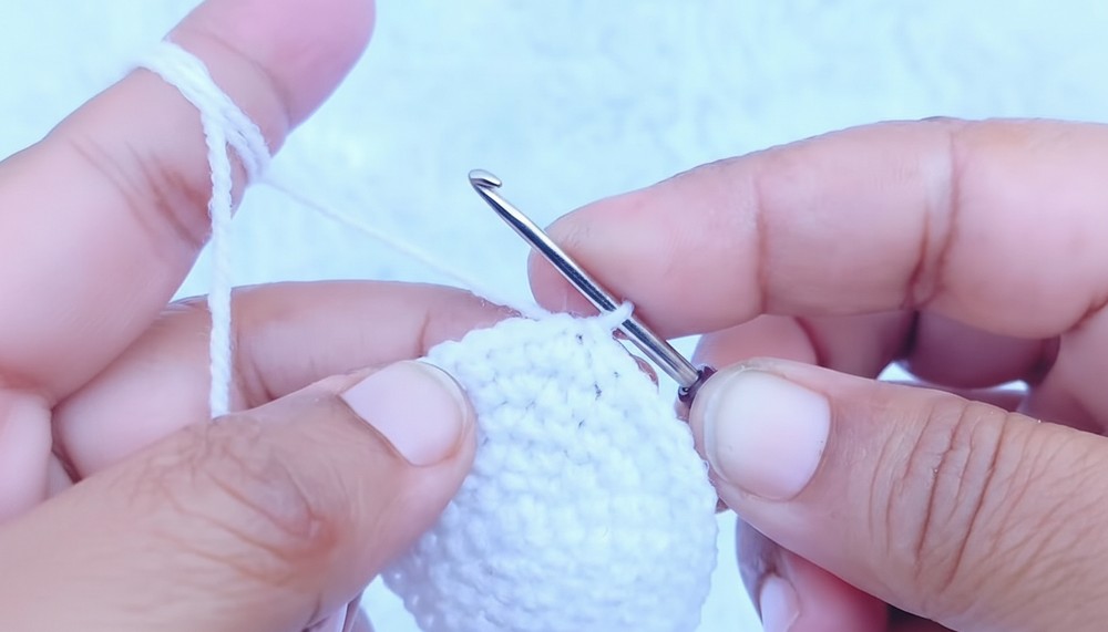 Crochet Coffee Cup Keychain