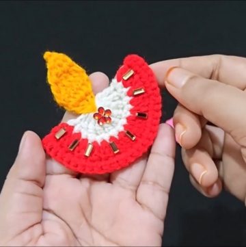 Crochet Diwali For Diya