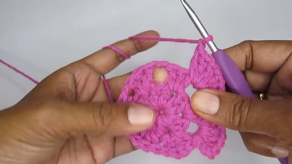 Crochet Drawstring Pouch