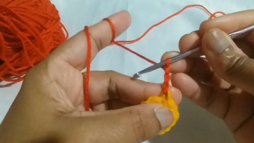 Crochet Puff Stitch Flower