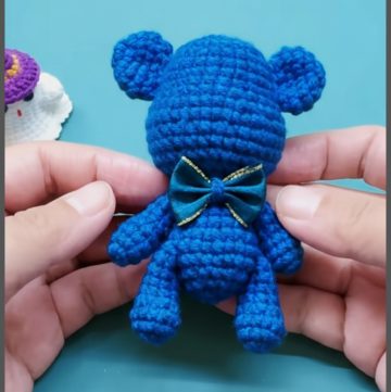Crochet Bearbrick Amigurumi