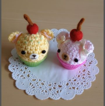 Crochet Cupcake Bears
