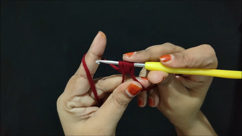 Crochet Flower Applique