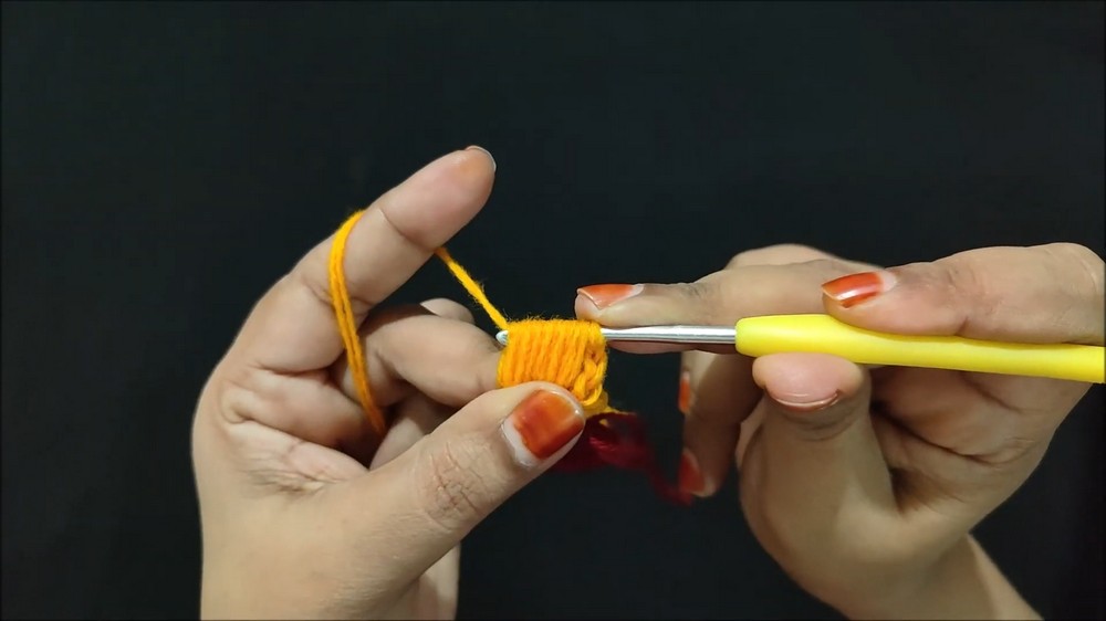 Crochet Flower Applique