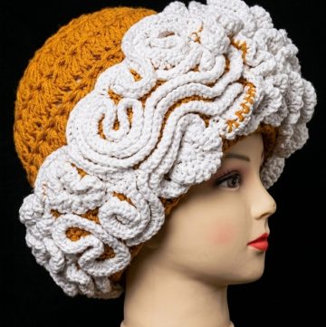 Crochet Ruffle Hat Pattern