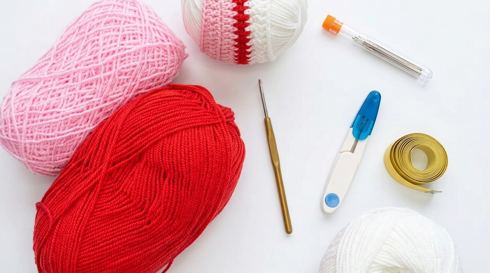 Crochet Checkered Bikini Top