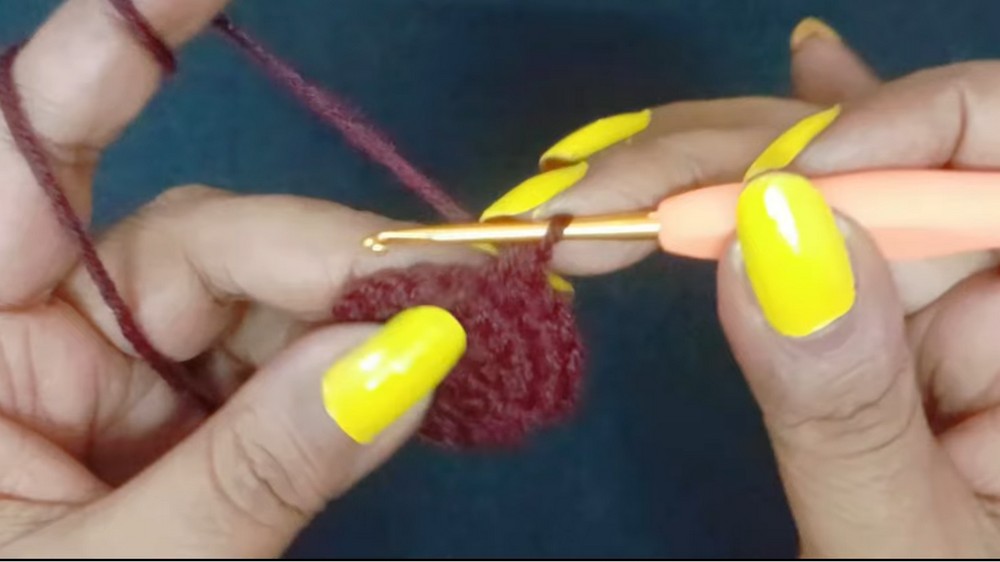 Crochet Flower Hair Ties