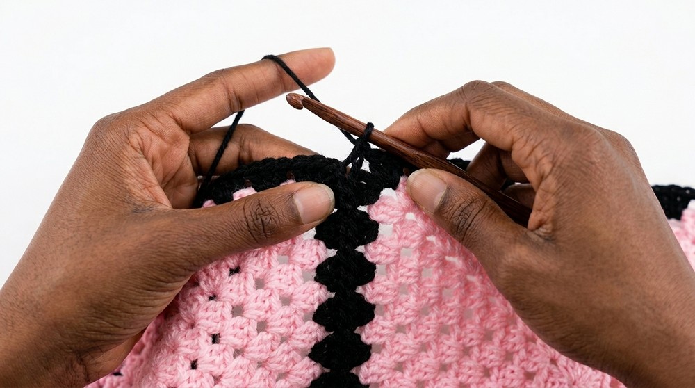 Crochet Granny Sqaure Pants