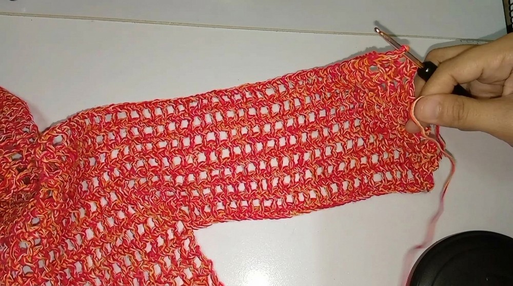 Crochet Mesh Top Cover Up