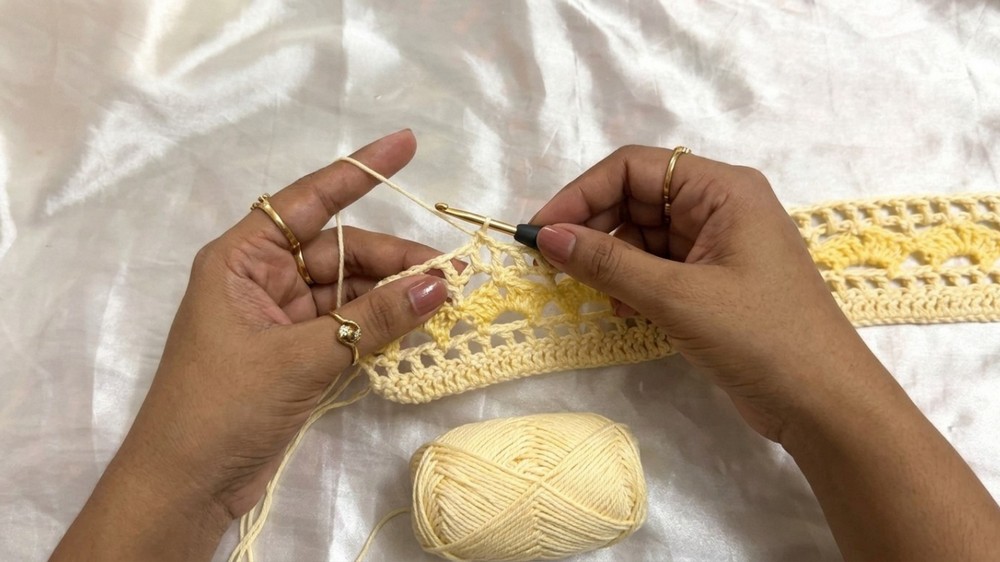 Crochet Poncho Flower Bouquet