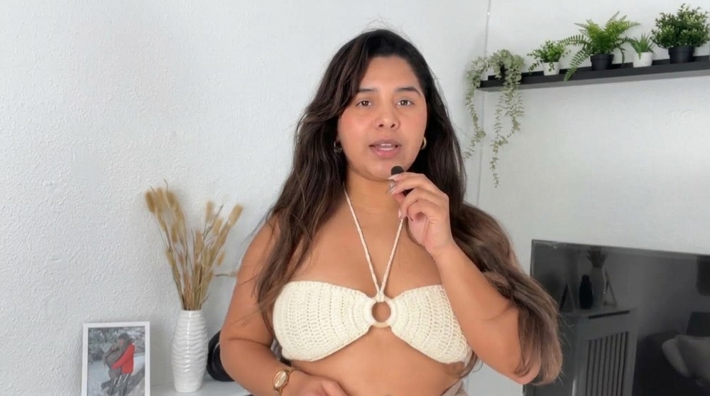 Crochet Ring Bikini Top