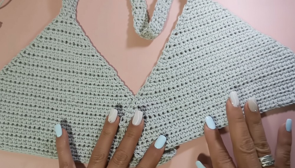 Crochet Halter Neck Top