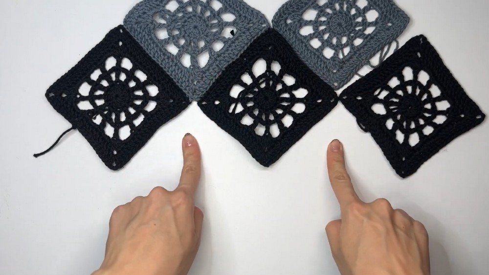 Crochet Granny Square Bag