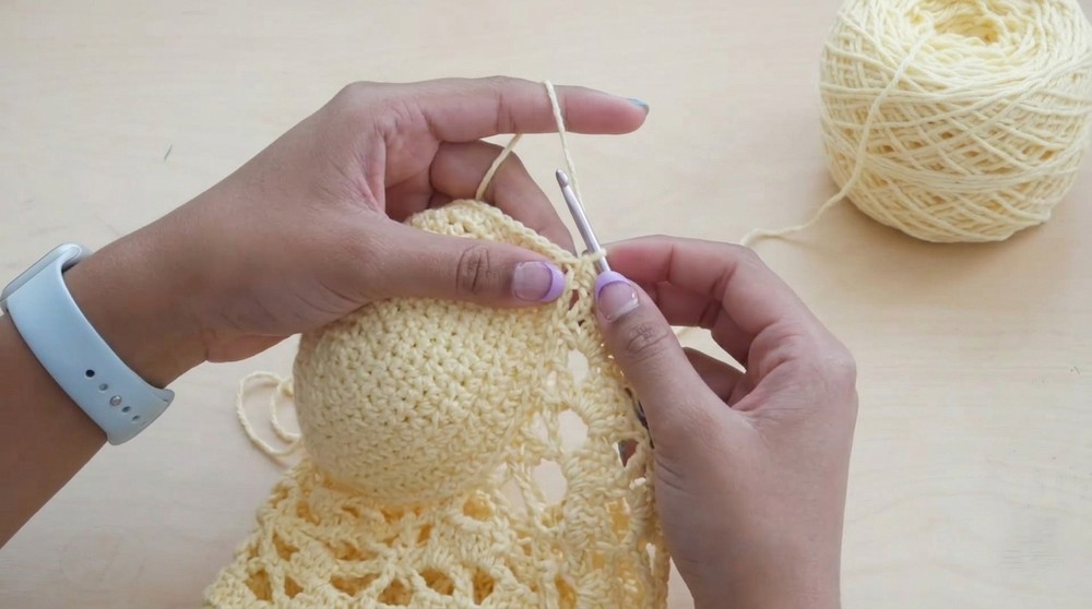 Crochet Flower Tank Top