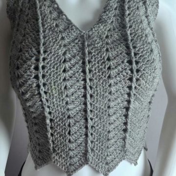 Crochet Vest Top Pattern