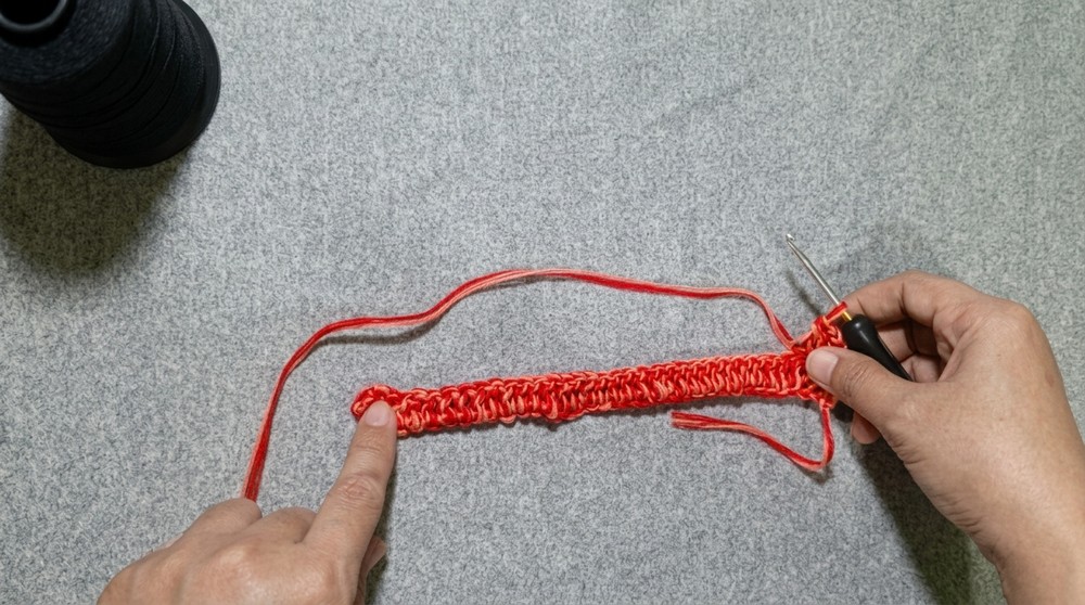 Crochet Off Shoulder Ruffled Top