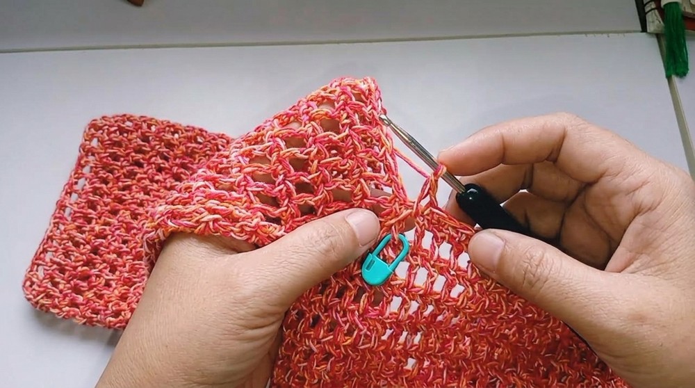 Crochet Mesh Top Cover Up