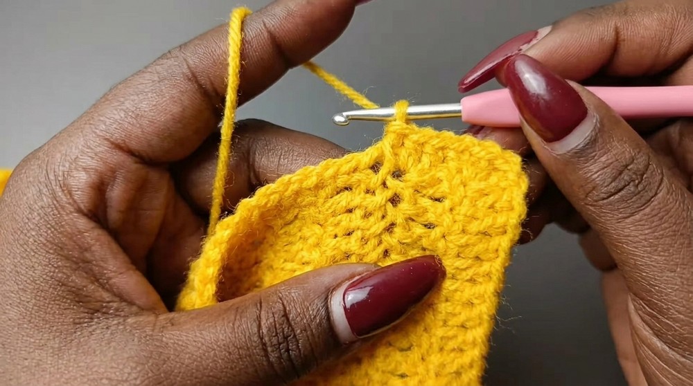 Crochet Ruffle Halter Crop Top