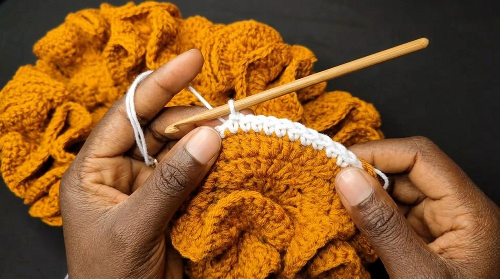 Crochet Ruffle Hat Pattern