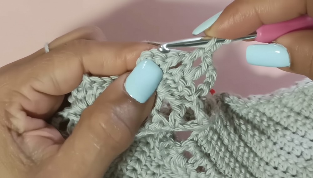 Crochet Halter Neck Top