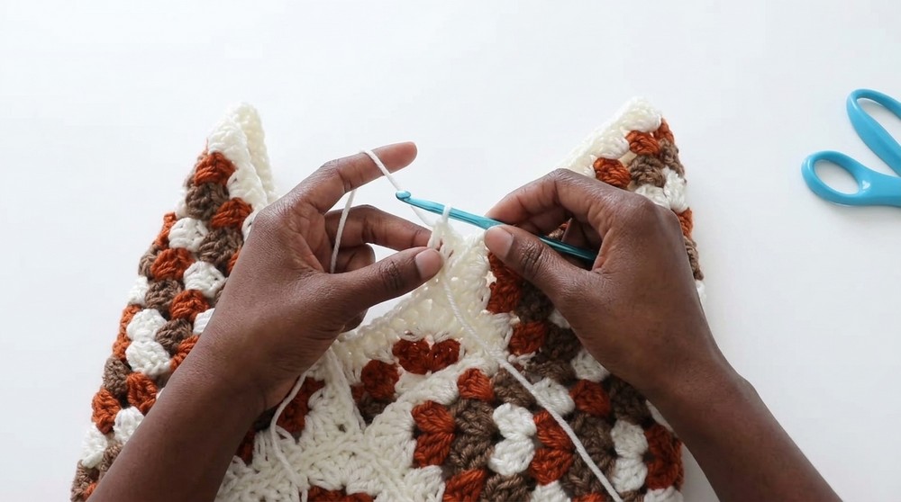 Crochet Granny Sqaure Bag