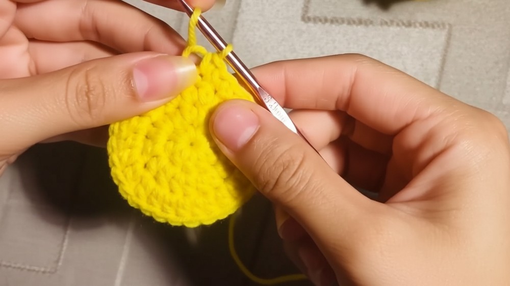 Crochet Bee Keychain Pattern
