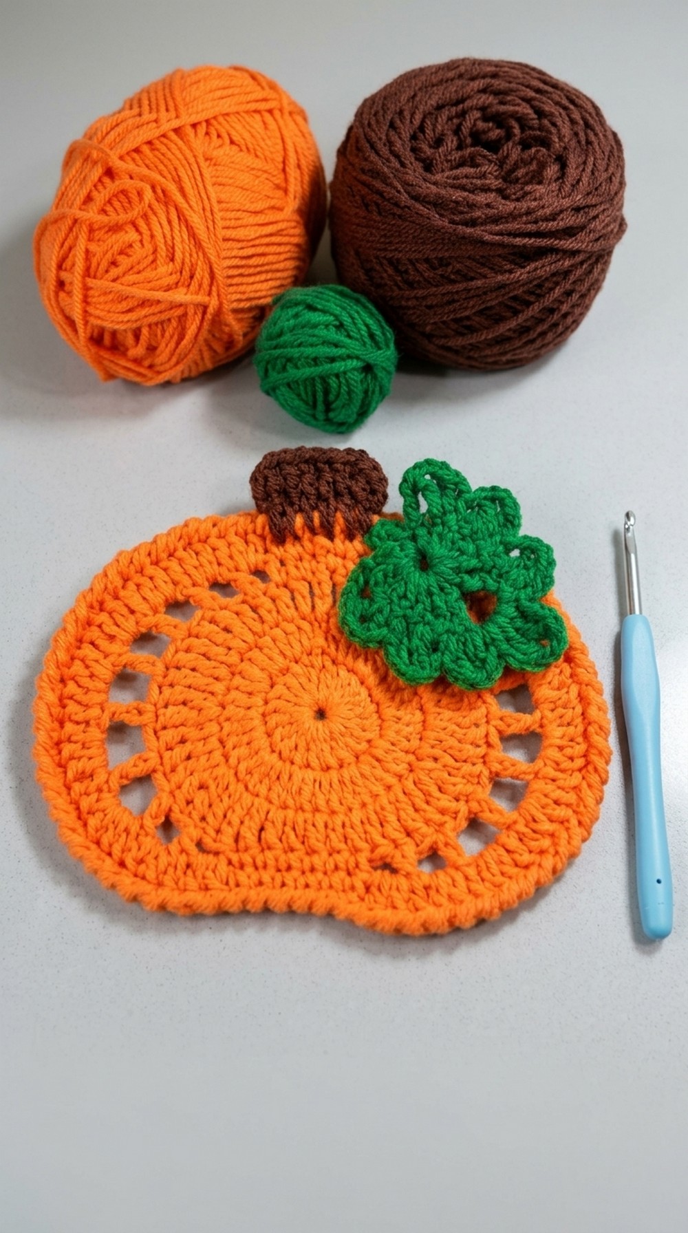 Crochet Stitch Pumpkin