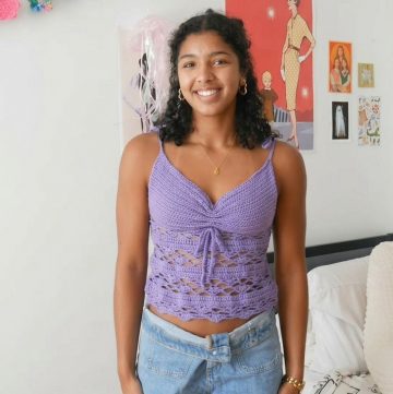 Crochet Buttercup Top
