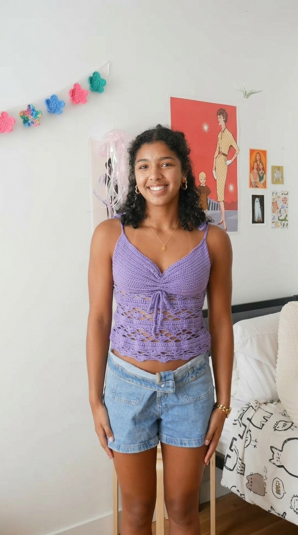 Crochet Buttercup Top