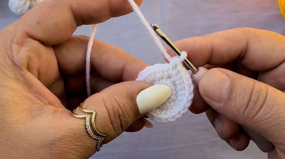 Crochet Puff Flower Pattern