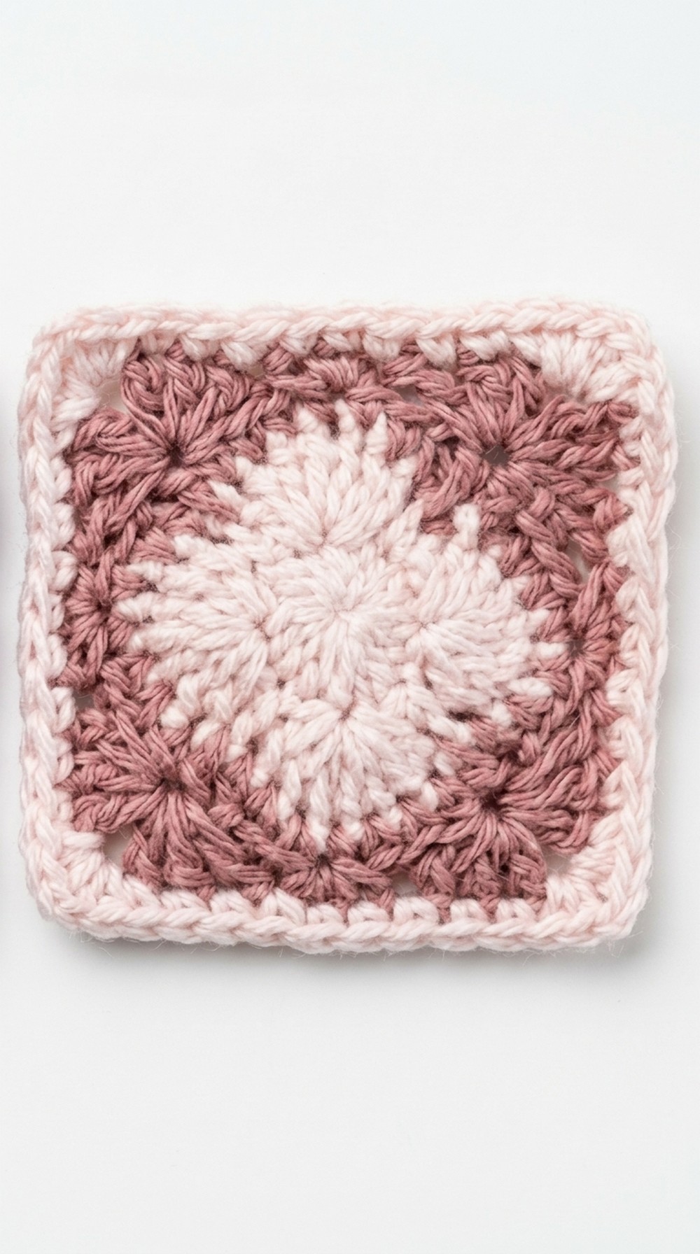Crochet Flower Diamond Granny