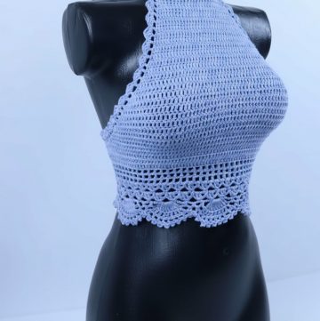 Crochet Halter Top Tutorial