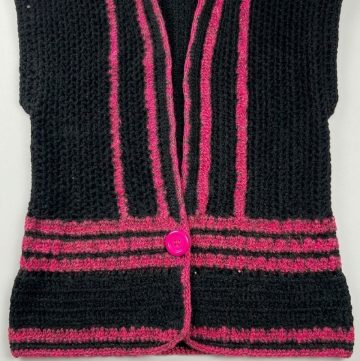 Crochet Sleeveless Cardigan