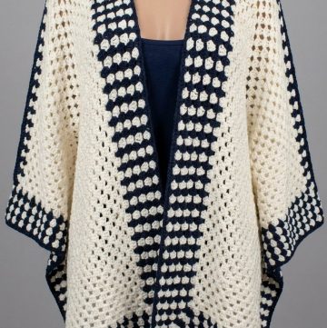 Crochet Poncho Or Cardigan