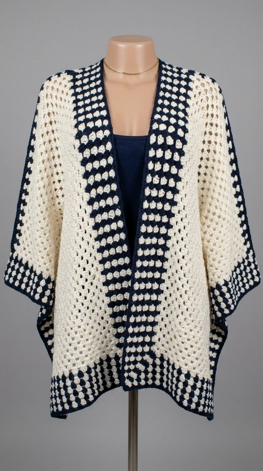 Crochet Poncho Or Cardigan