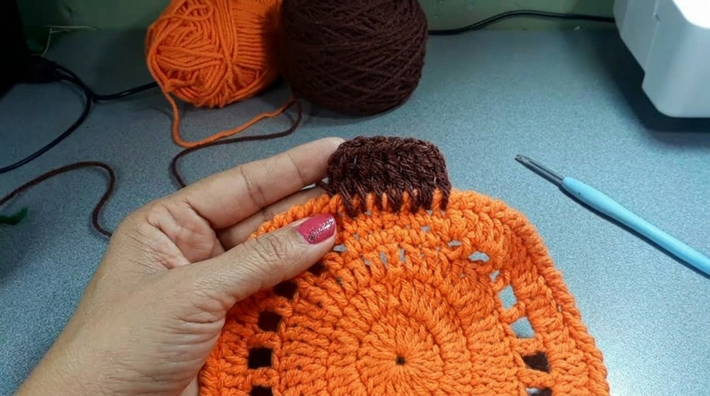 Crochet Stitch Pumpkin