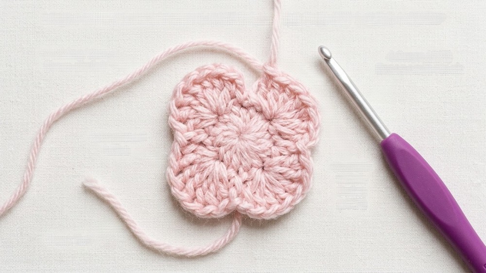 Crochet Flower Diamond Granny