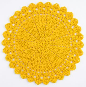 Crochet Doily Placemat