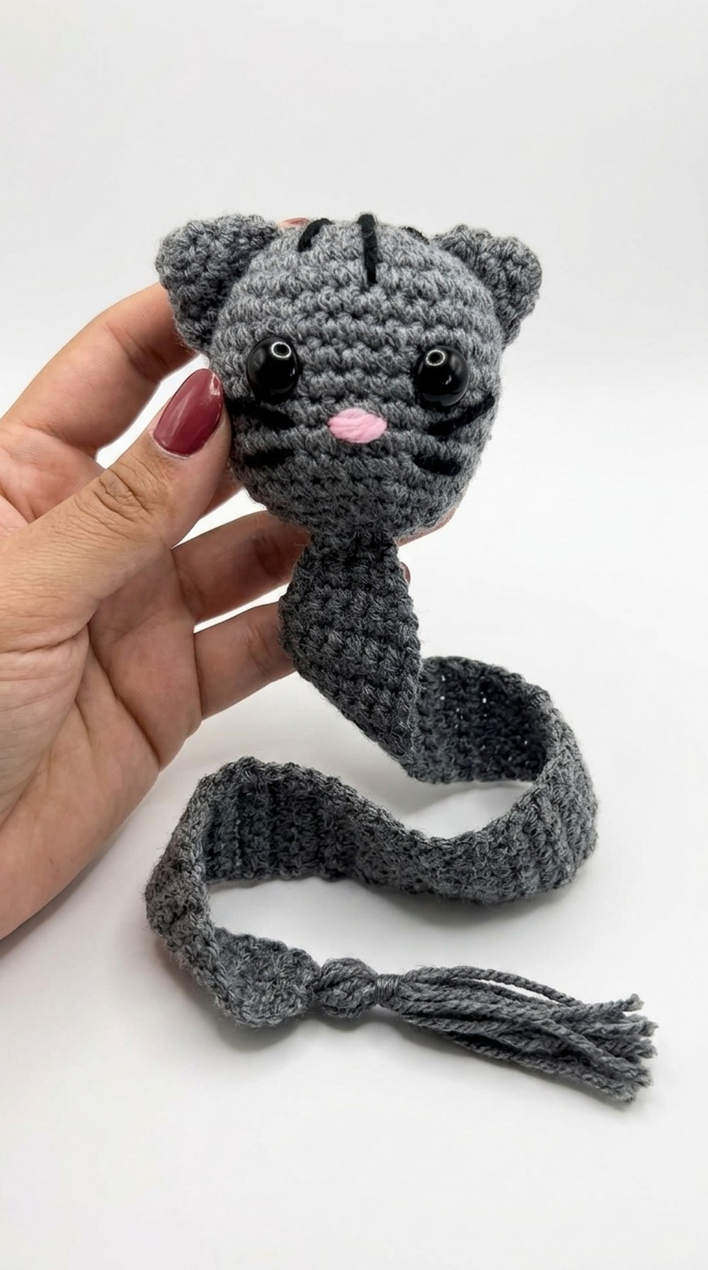 Crochet Cat Bookmark Pattern