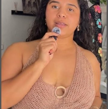 Crochet Ring Halter Top