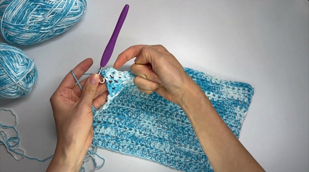 Crochet One Shoulder Crop Top