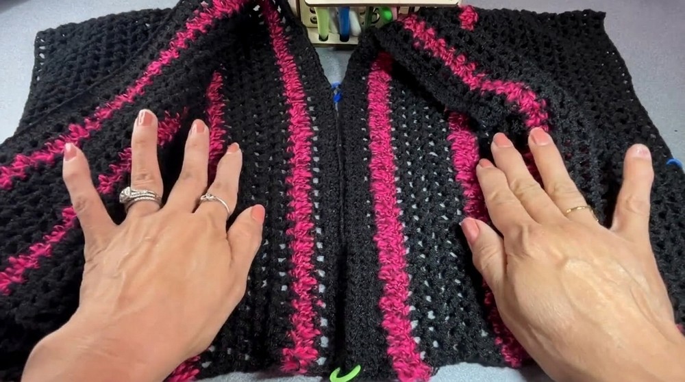 Crochet Sleeveless Cardigan