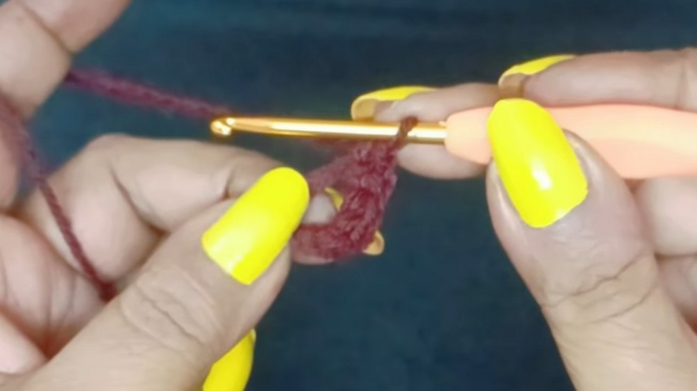 Crochet Flower Hair Ties