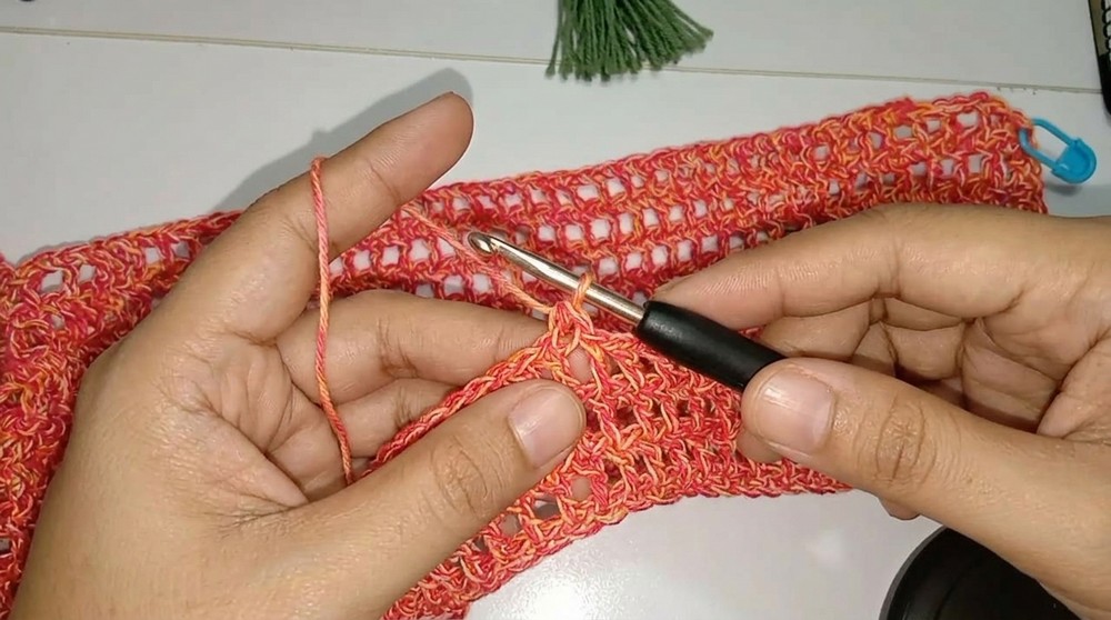 Crochet Mesh Top Cover Up