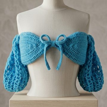 Crochet Off The Shoulder Top