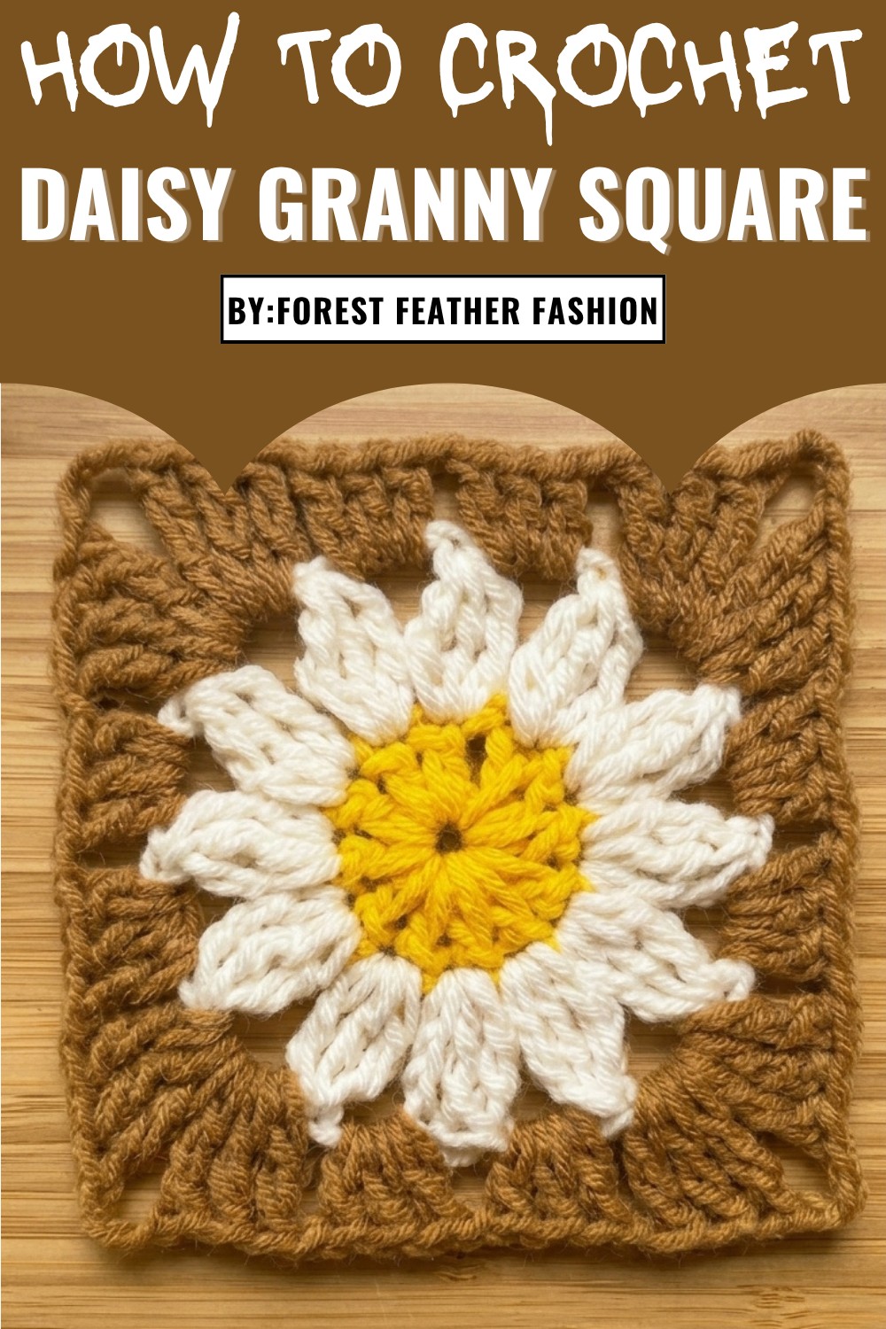 Crochet Daisy Granny Square