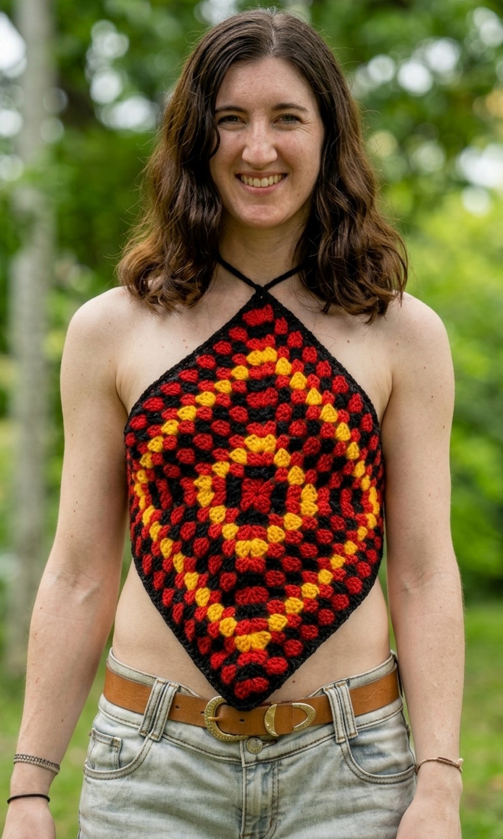 Crochet Diamond Top