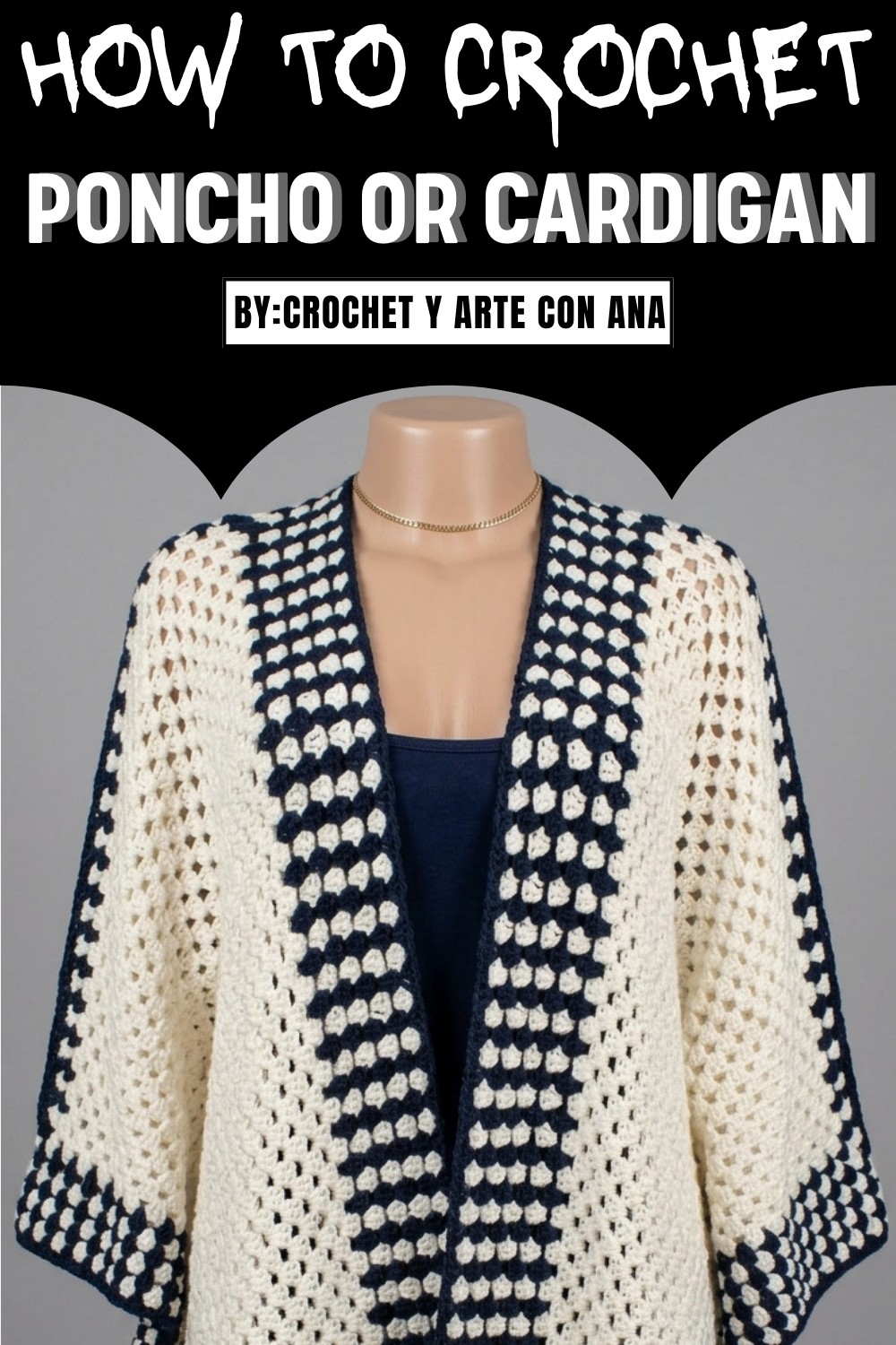 Crochet Poncho Or Cardigan