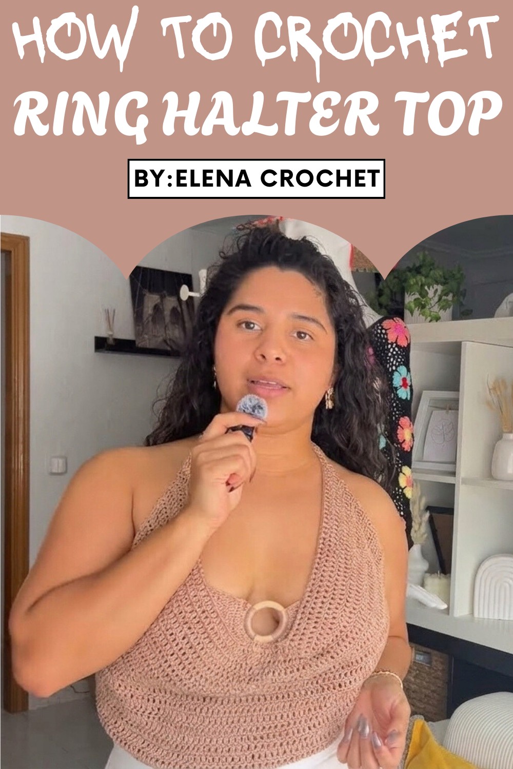 Crochet Ring Halter Top