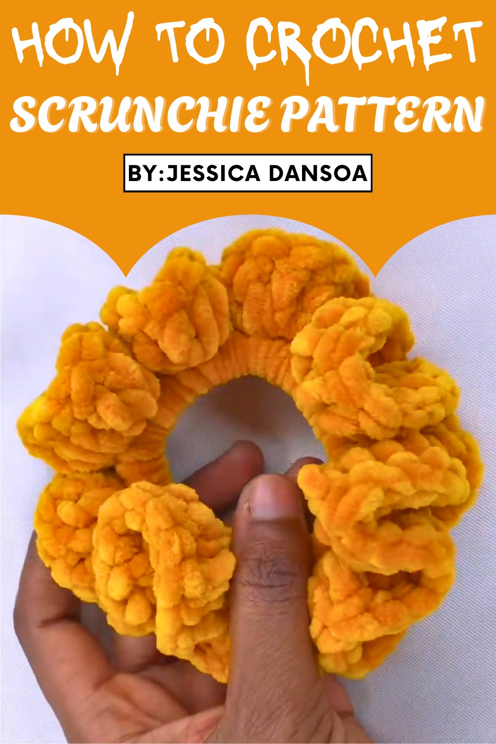 Crochet Scrunchie Pattern